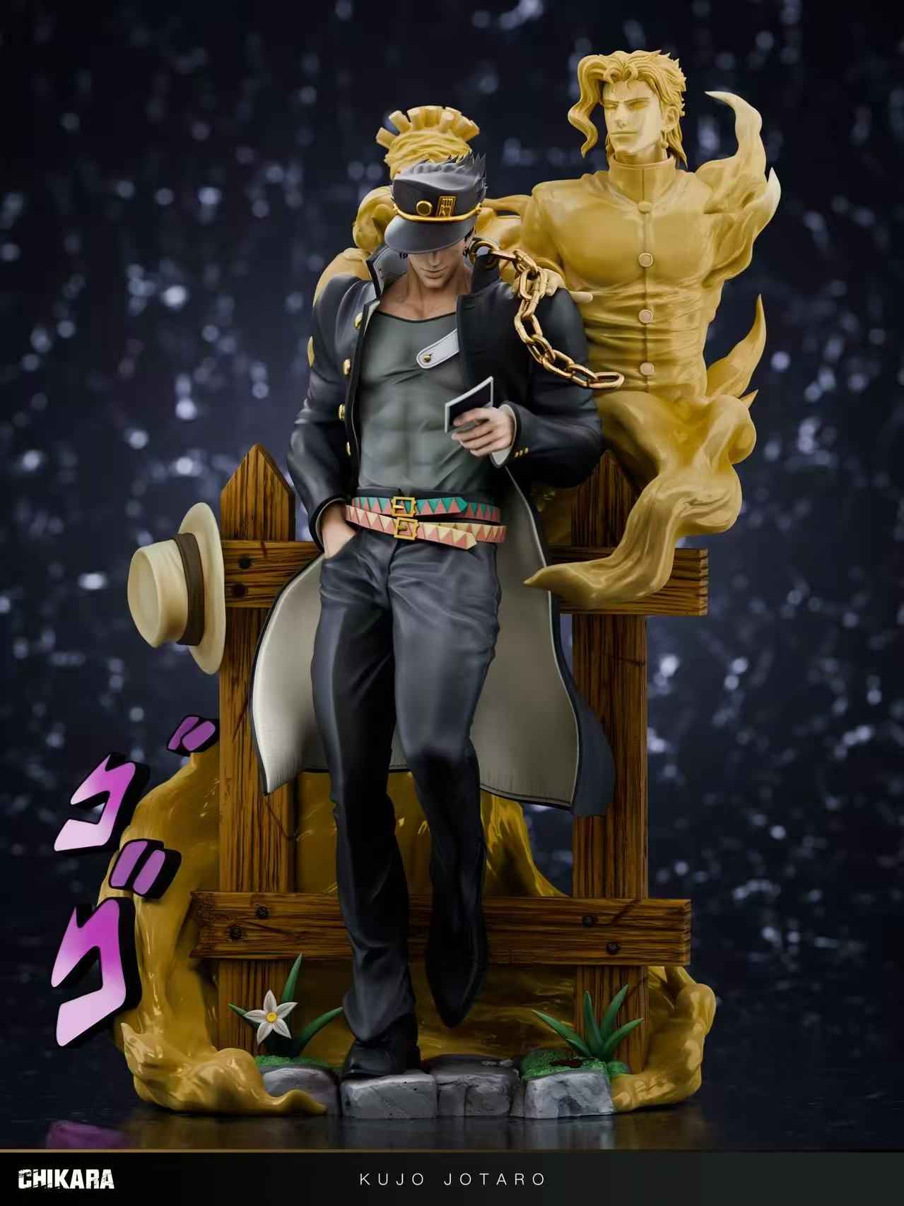 JoJo's Bizarre Adventure Chikara Studio Kujo Jotaro Memories Resin Statue