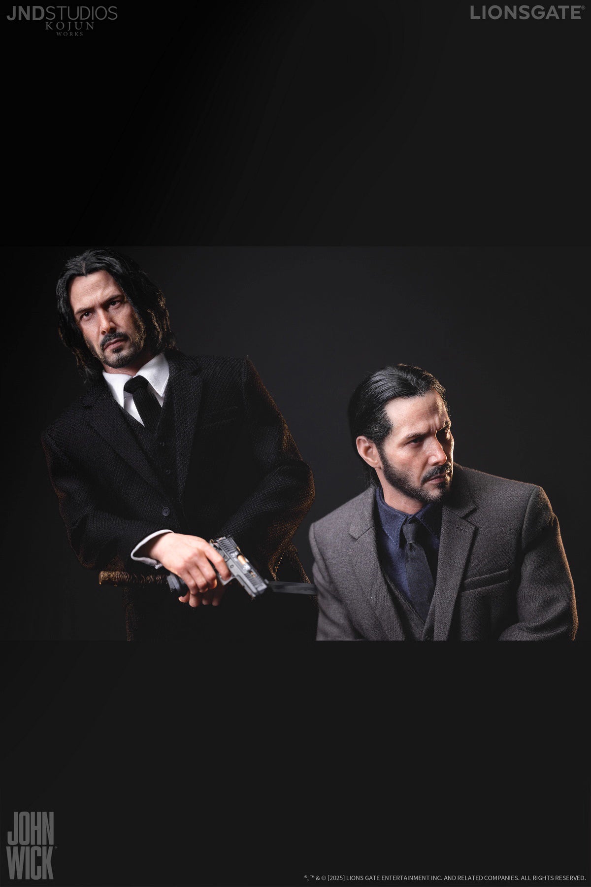John Wick JND Studio John Wick 1&4 KJW-005A KJW-005C 1/6 Licensed Action Figure