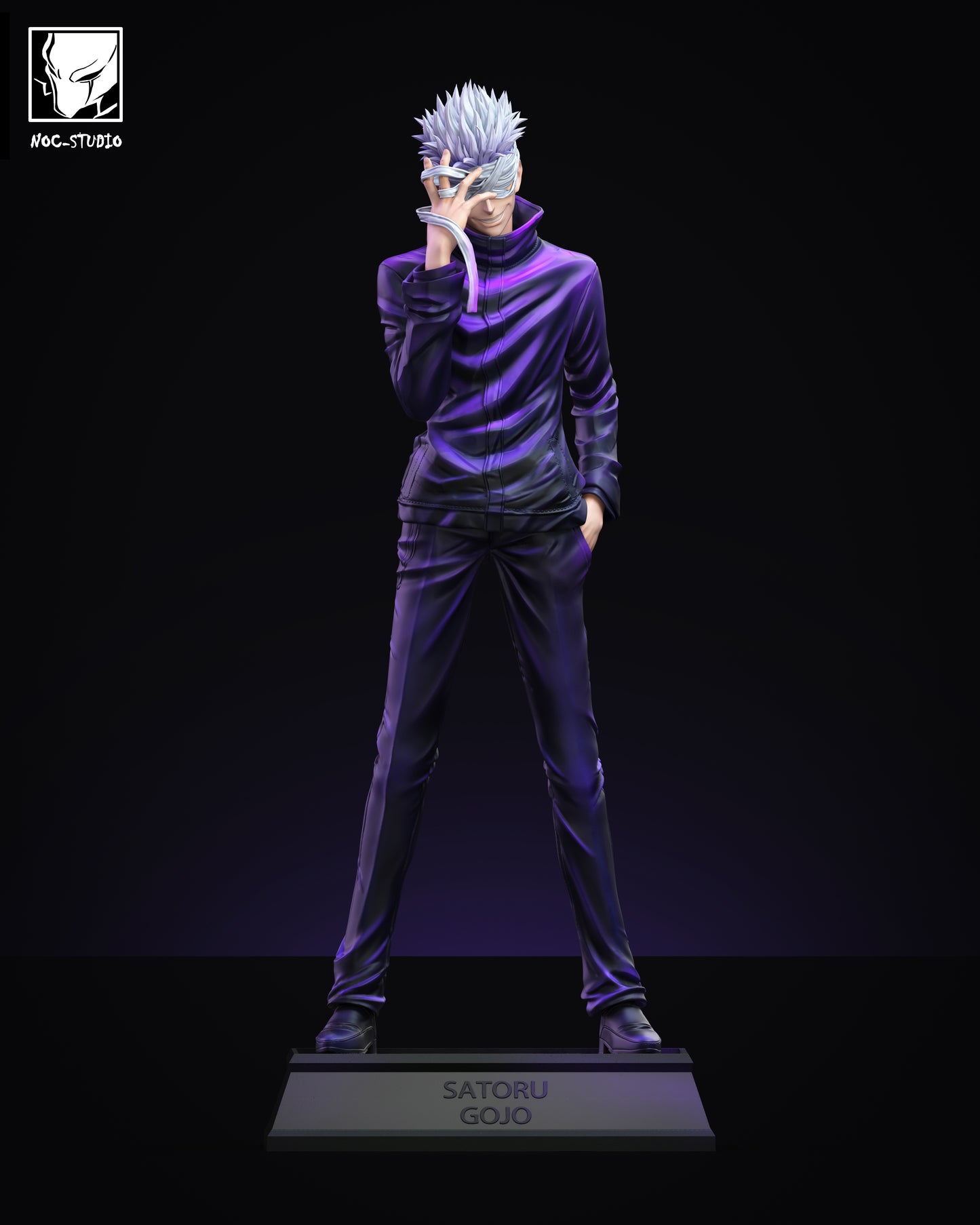 Jujutsu Kaisen Noc Studio Satoru Gojo Resin Statue