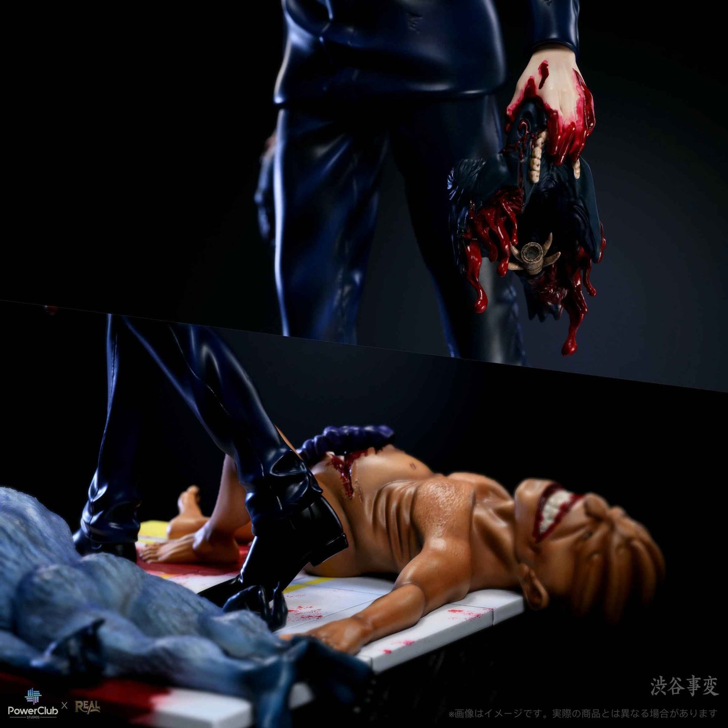 Jujutsu Kaisen Real Creation & PowerClub Studio Satoru Gojo Full Power Resin Statue