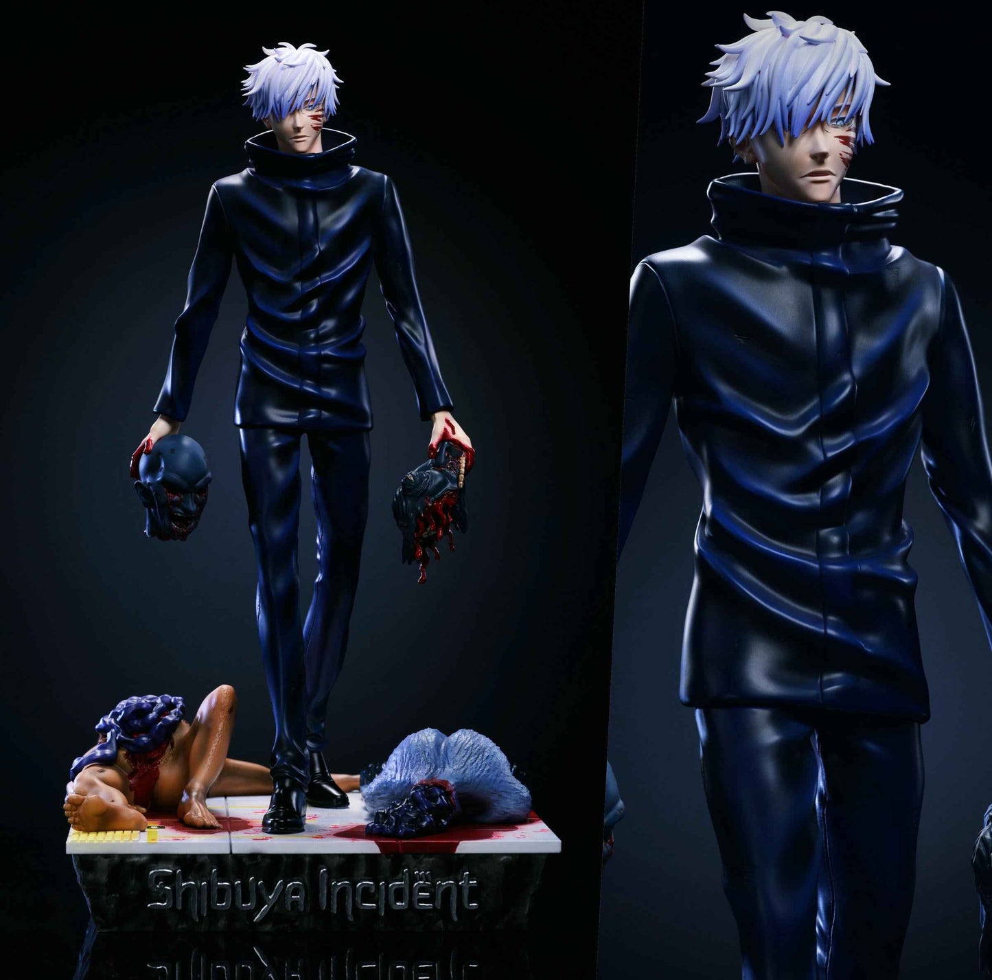 Jujutsu Kaisen Real Creation & PowerClub Studio Satoru Gojo Full Power Resin Statue