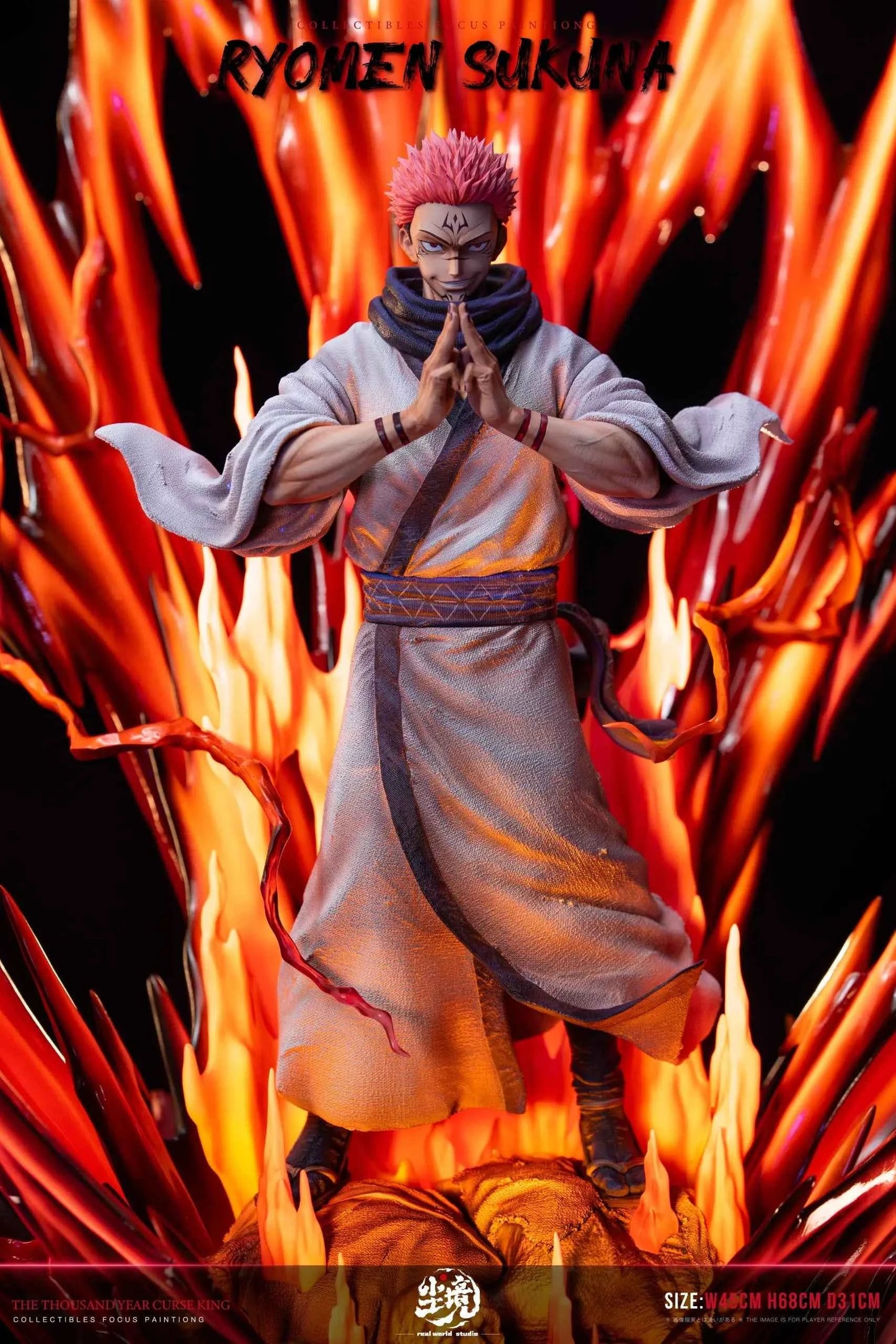 Jujutsu Kaisen Real World Studio Itadori Yuji Ryomen Sukuna Resin Statue