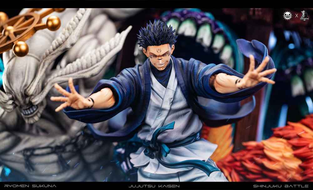 Jujutsu Kaisen Temple Studio & ZanyJoke Studio Itadori Yuji Ryomen Sukuna Resin Statue