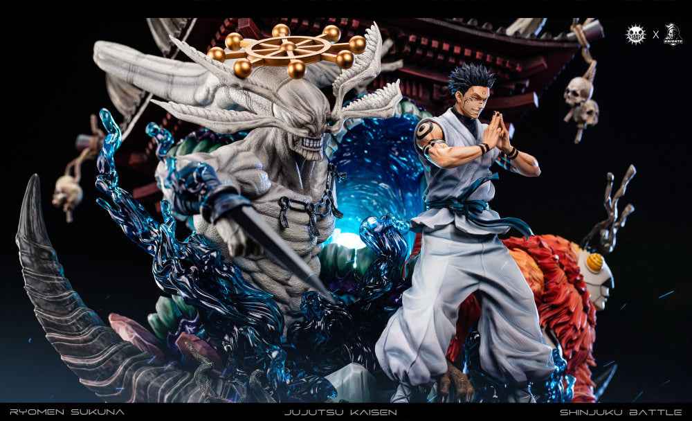 Jujutsu Kaisen Temple Studio & ZanyJoke Studio Itadori Yuji Ryomen Sukuna Resin Statue