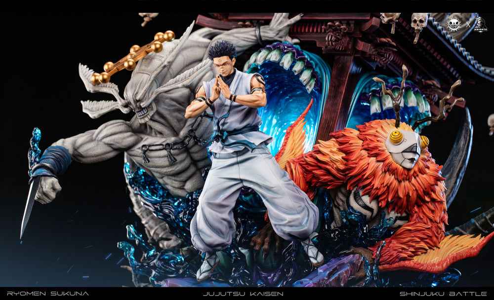 Jujutsu Kaisen Temple Studio & ZanyJoke Studio Itadori Yuji Ryomen Sukuna Resin Statue
