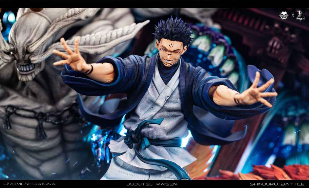 Jujutsu Kaisen Temple Studio & ZanyJoke Studio Itadori Yuji Ryomen Sukuna Resin Statue
