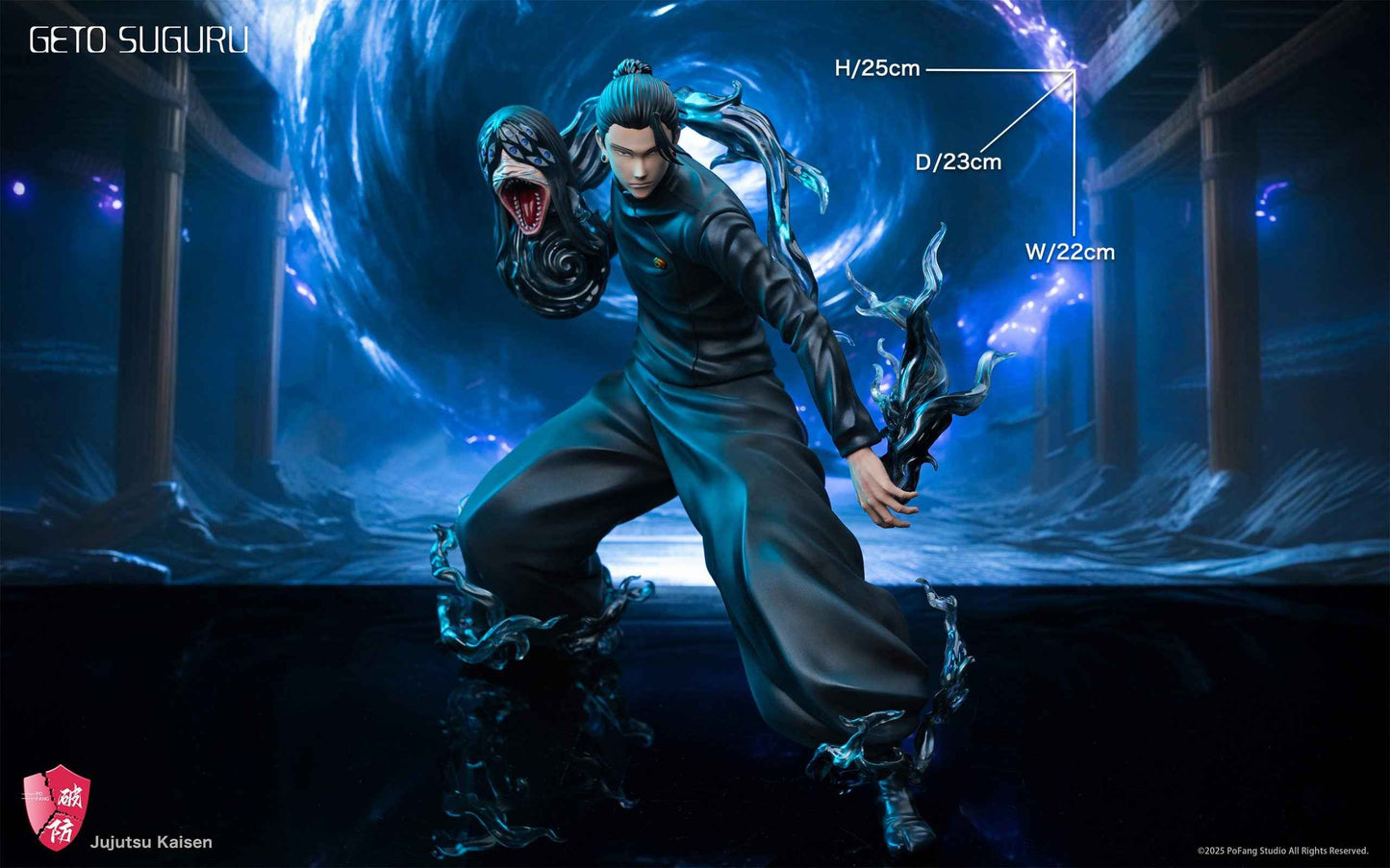 Jujutsu Kaisen ~ PoFang Studio ~ Suguru Geto ~ Resin Statue - Santoryu Resins Collectors