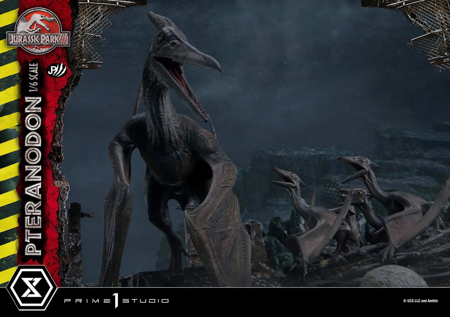 Jurassic Park Prime 1 Studio Legacy Museum Collection Pteranodon 1/6 LMCJWF-02 LMCJWF-02S Licensed Resin Statue