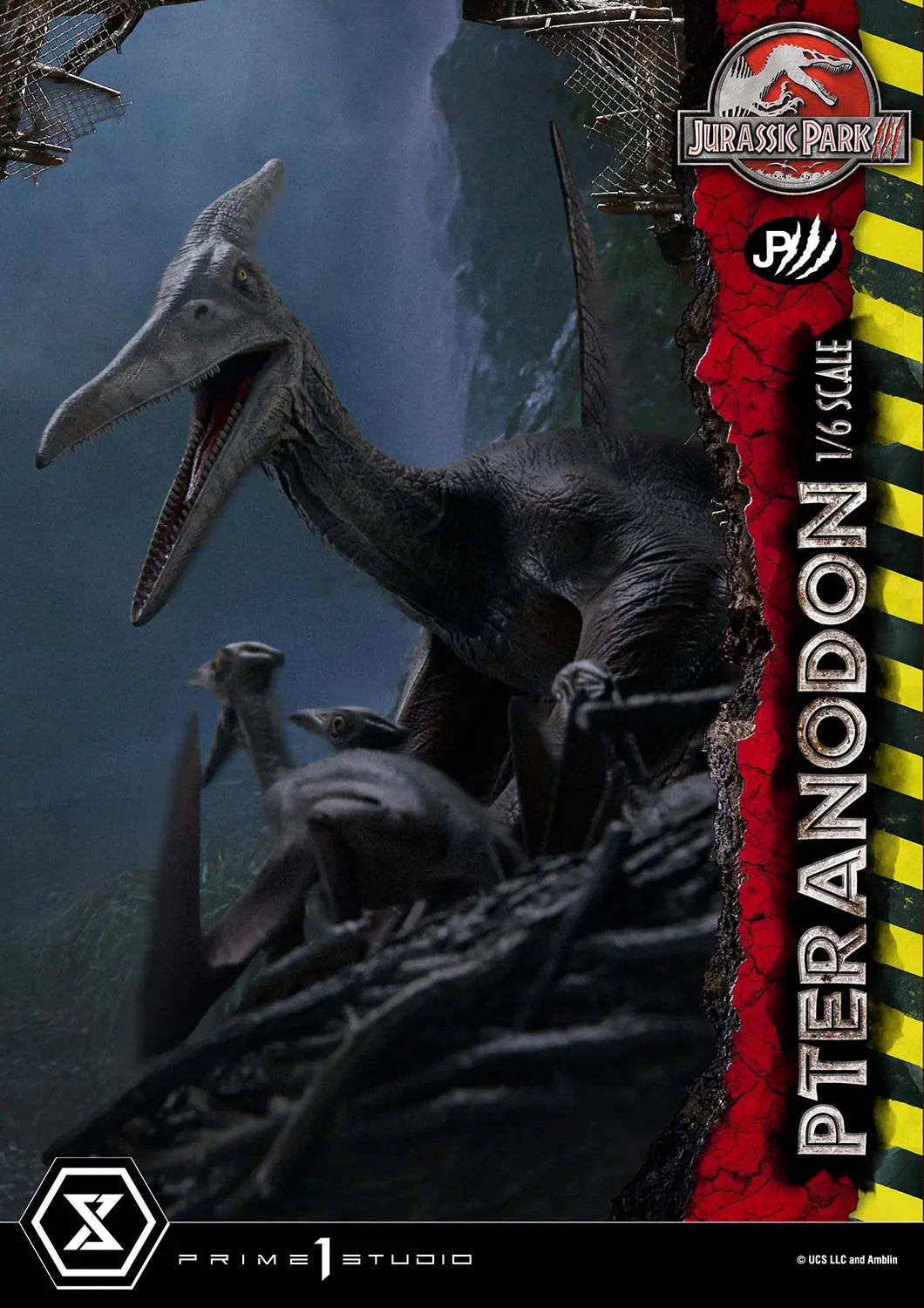 Jurassic Park Prime 1 Studio Legacy Museum Collection Pteranodon 1/6 LMCJWF-02 LMCJWF-02S Licensed Resin Statue