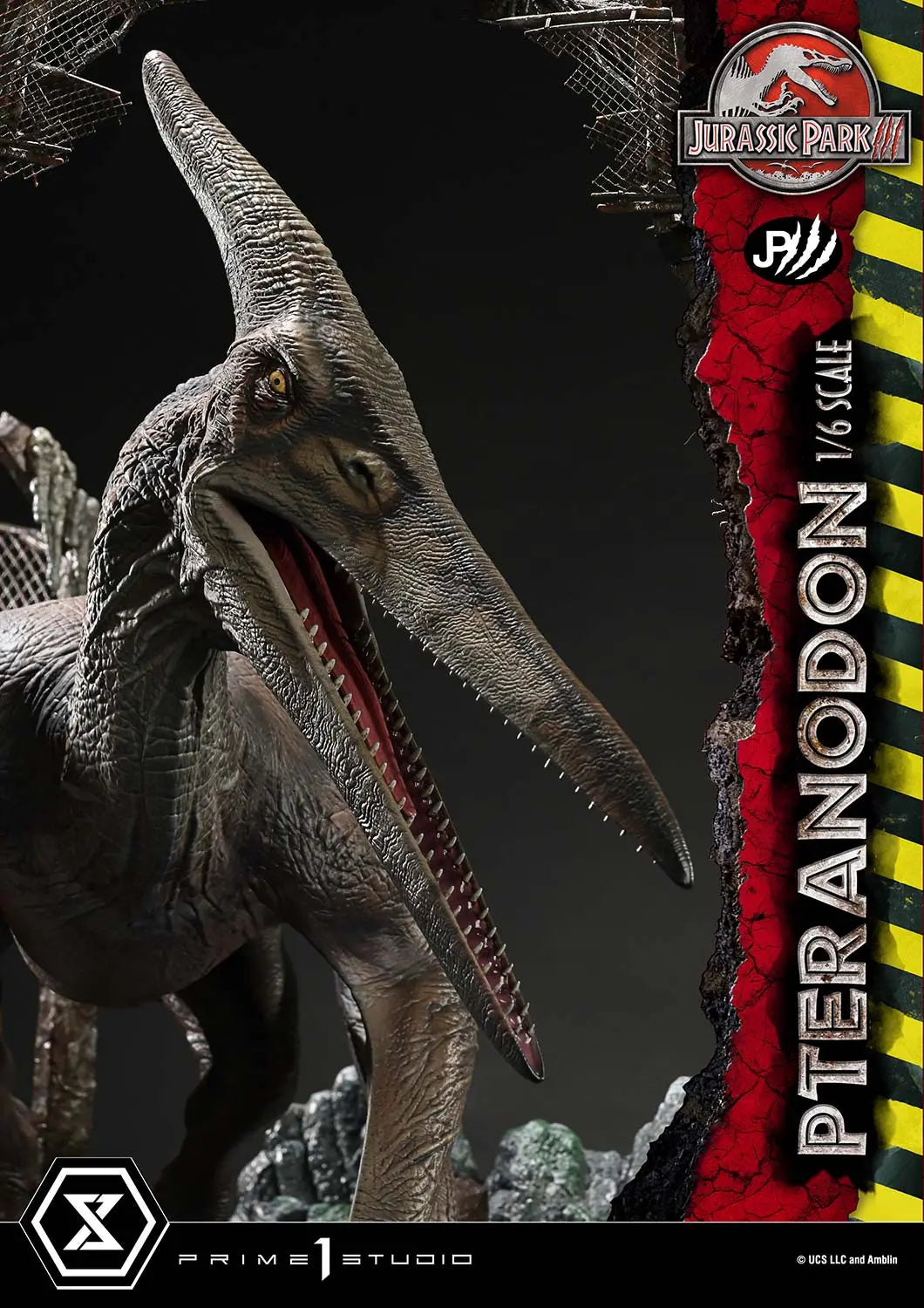 Jurassic Park Prime 1 Studio Legacy Museum Collection Pteranodon 1/6 LMCJWF-02 LMCJWF-02S Licensed Resin Statue