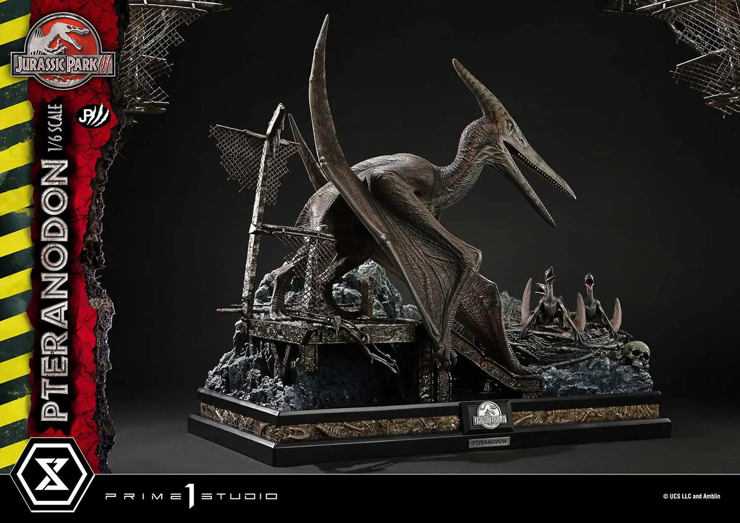 Jurassic Park Prime 1 Studio Legacy Museum Collection Pteranodon 1/6 LMCJWF-02 LMCJWF-02S Licensed Resin Statue