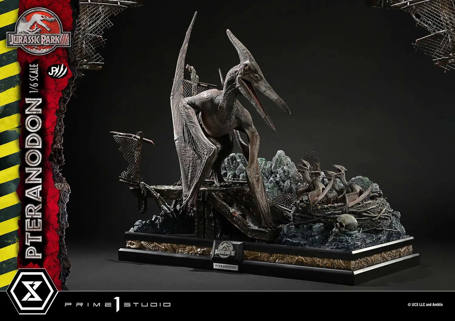 Jurassic Park Prime 1 Studio Legacy Museum Collection Pteranodon 1/6 LMCJWF-02 LMCJWF-02S Licensed Resin Statue