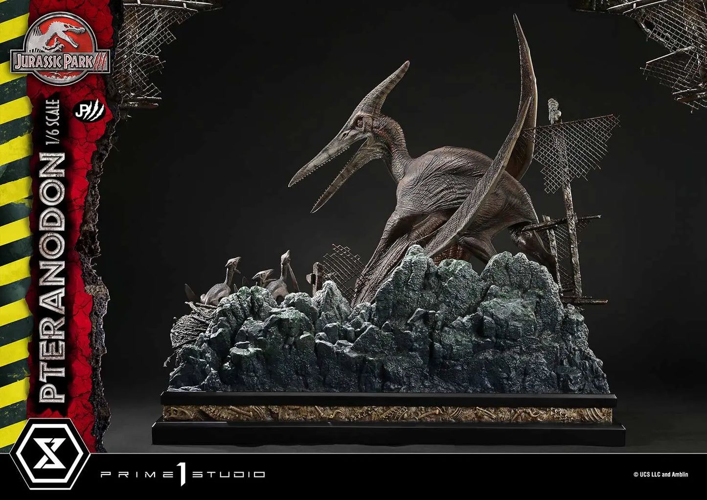 Jurassic Park Prime 1 Studio Legacy Museum Collection Pteranodon 1/6 LMCJWF-02 LMCJWF-02S Licensed Resin Statue