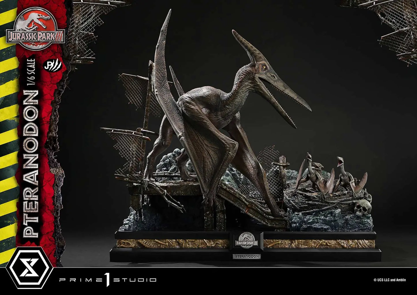 Jurassic Park Prime 1 Studio Legacy Museum Collection Pteranodon 1/6 LMCJWF-02 LMCJWF-02S Licensed Resin Statue