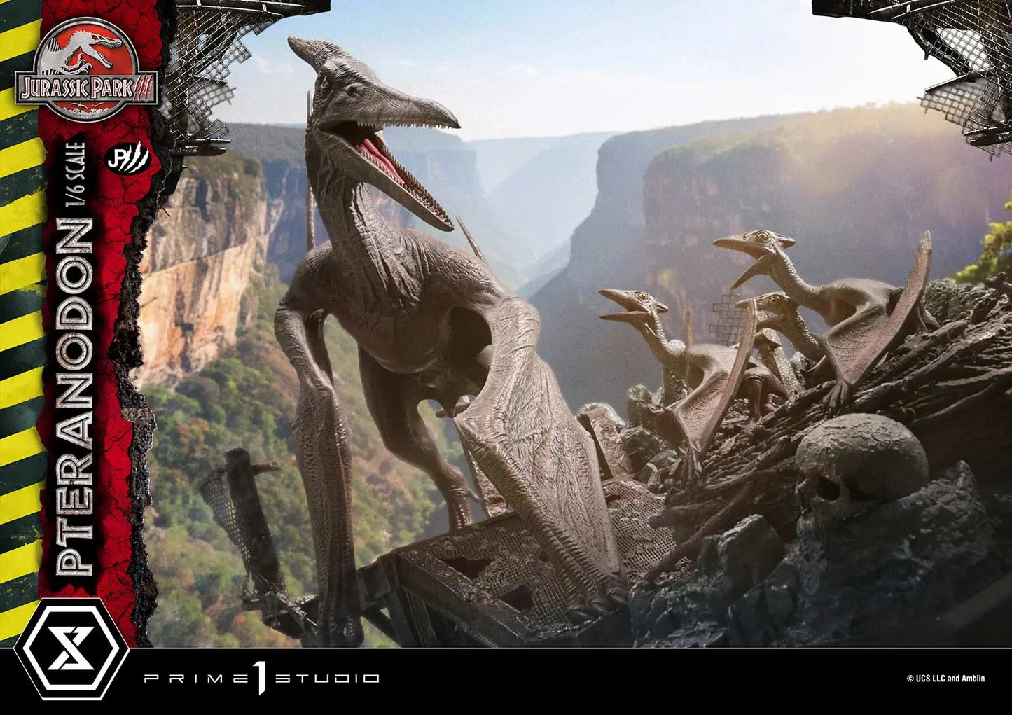 Jurassic Park Prime 1 Studio Legacy Museum Collection Pteranodon 1/6 LMCJWF-02 LMCJWF-02S Licensed Resin Statue