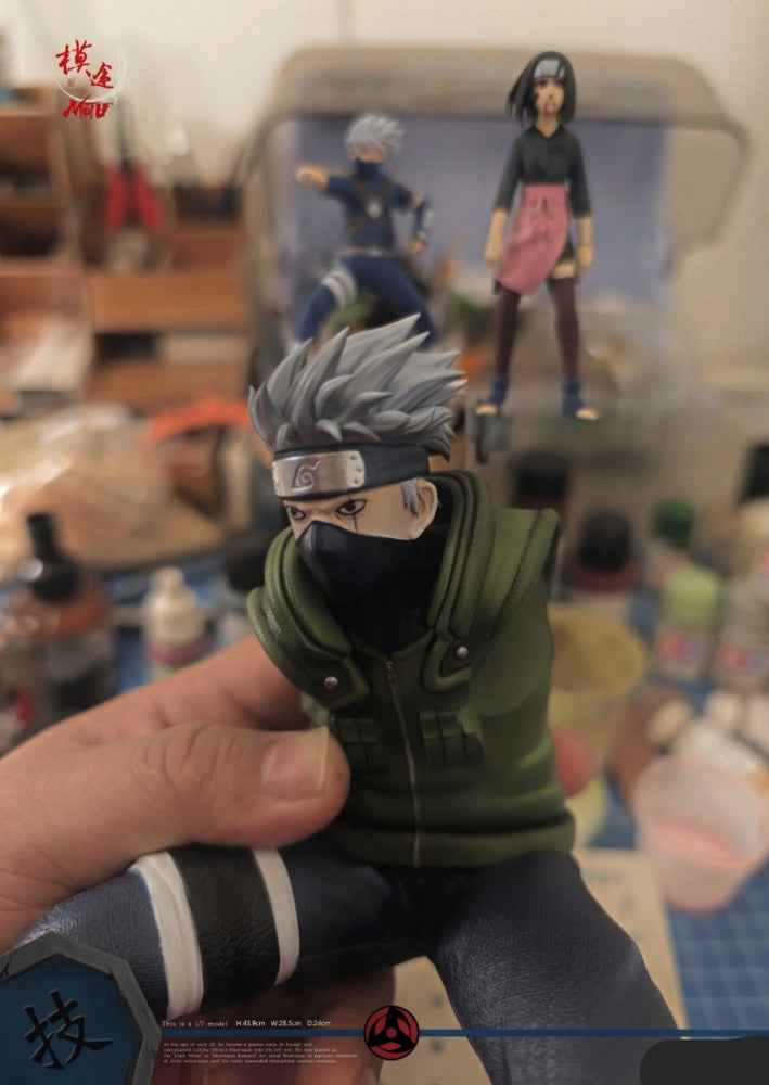 Naruto ~ MoTu Studio ~ Kakashi Hatake ~ Resin Statue - Santoryu Resins Collectors