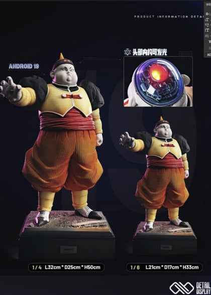Dragon Ball ~ Infinite Studio ~ Android 19 & Dr Gero Android 20 ~ Resin Statue - Santoryu Resins Collectors