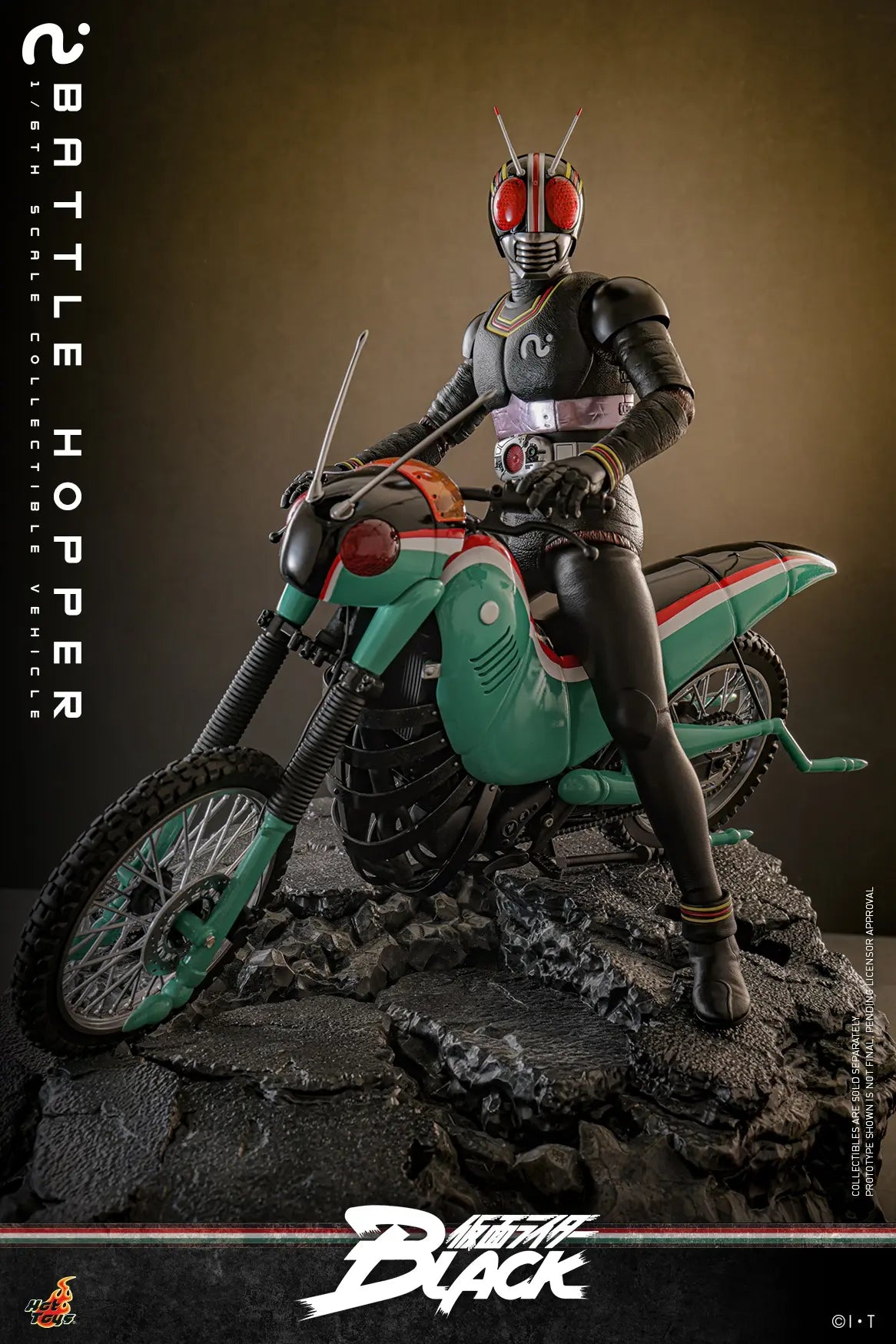 Kamen Rider Hot Toys Kamen Rider Battle Hopper TMS161 Licensed Action Figure