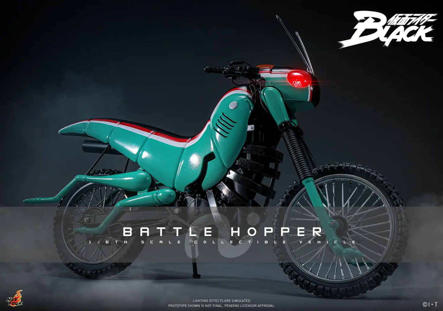 Kamen Rider Hot Toys Kamen Rider Battle Hopper TMS161 Licensed Action Figure