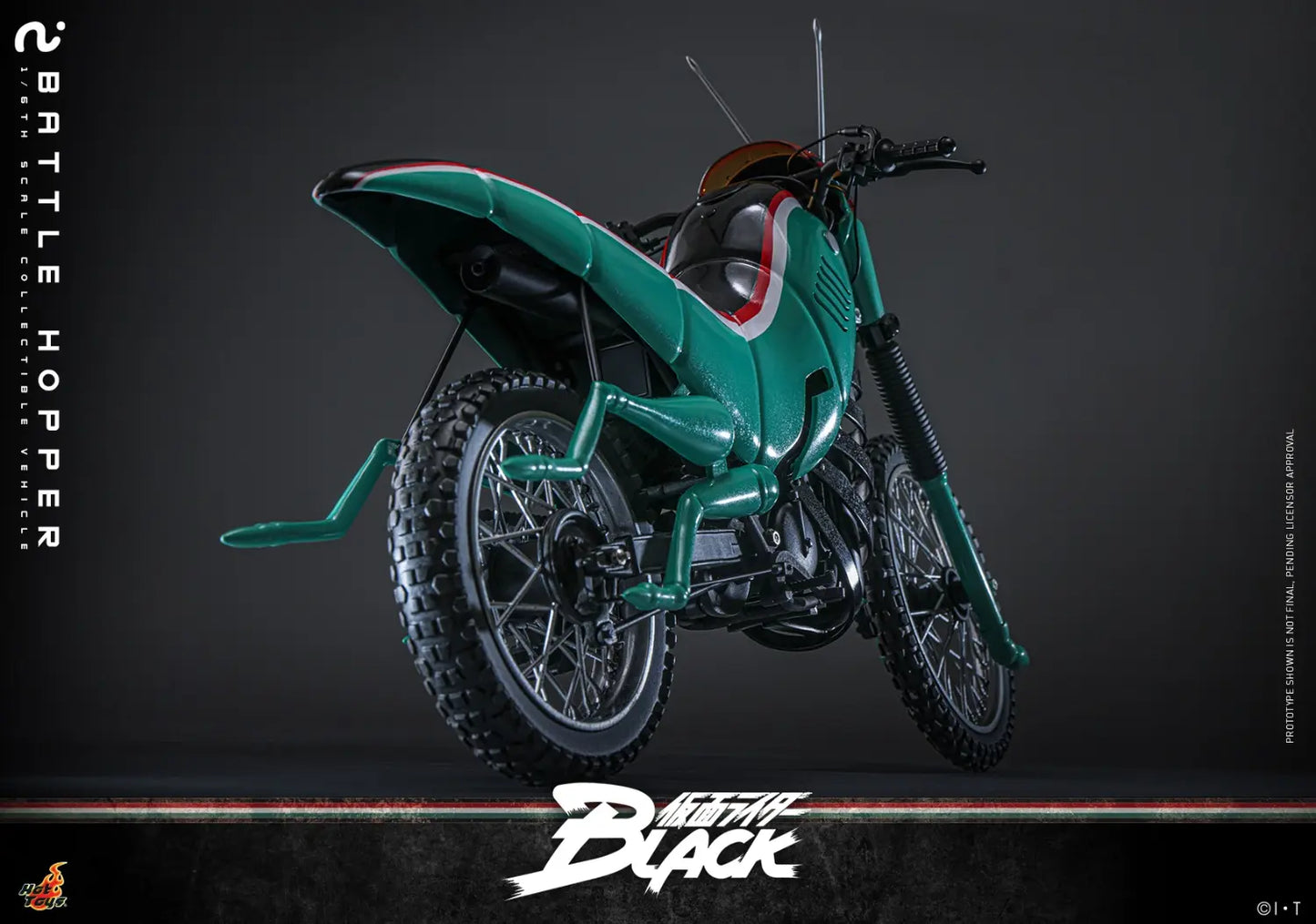 Kamen Rider Hot Toys Kamen Rider Battle Hopper TMS161 Licensed Action Figure