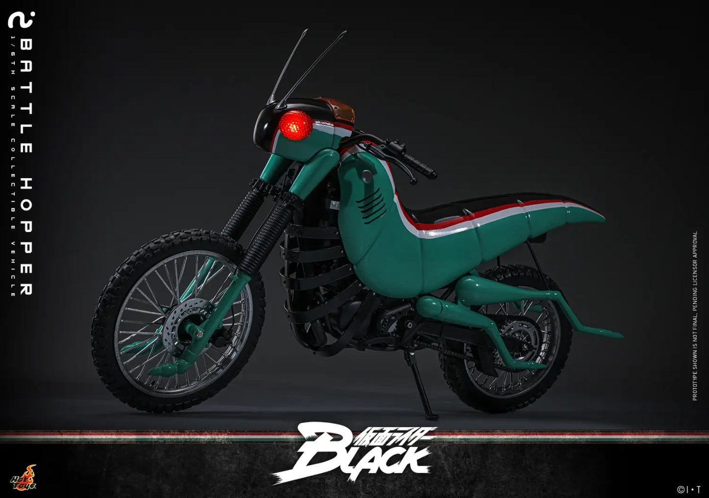 Kamen Rider Hot Toys Kamen Rider Battle Hopper TMS161 Licensed Action Figure