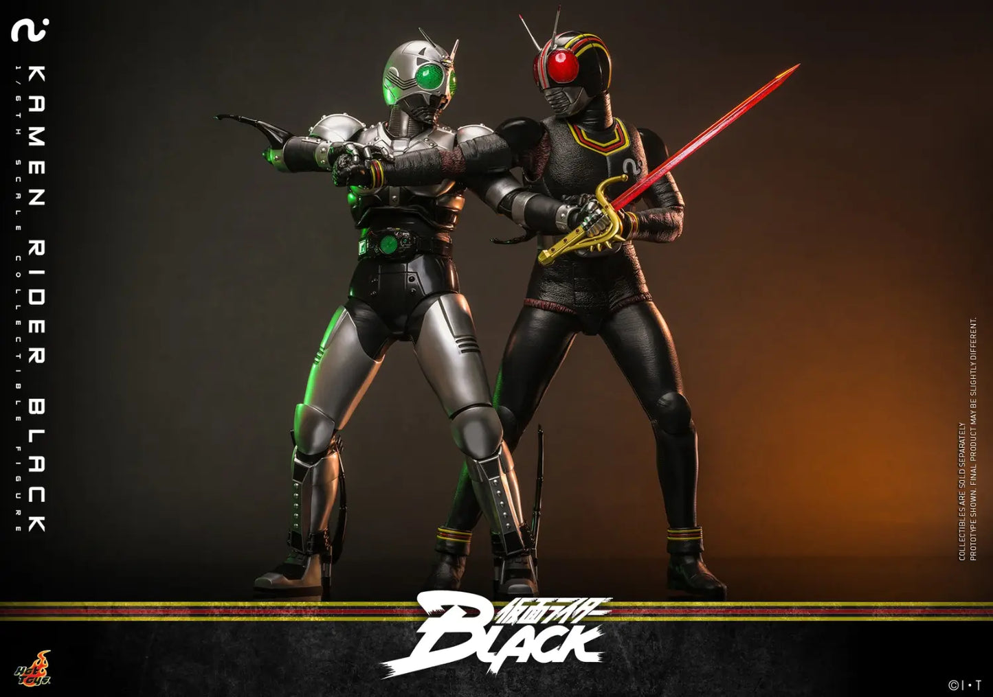 Kamen Rider Hot Toys Kamen Rider Black TMS158 Licensed Action Figure