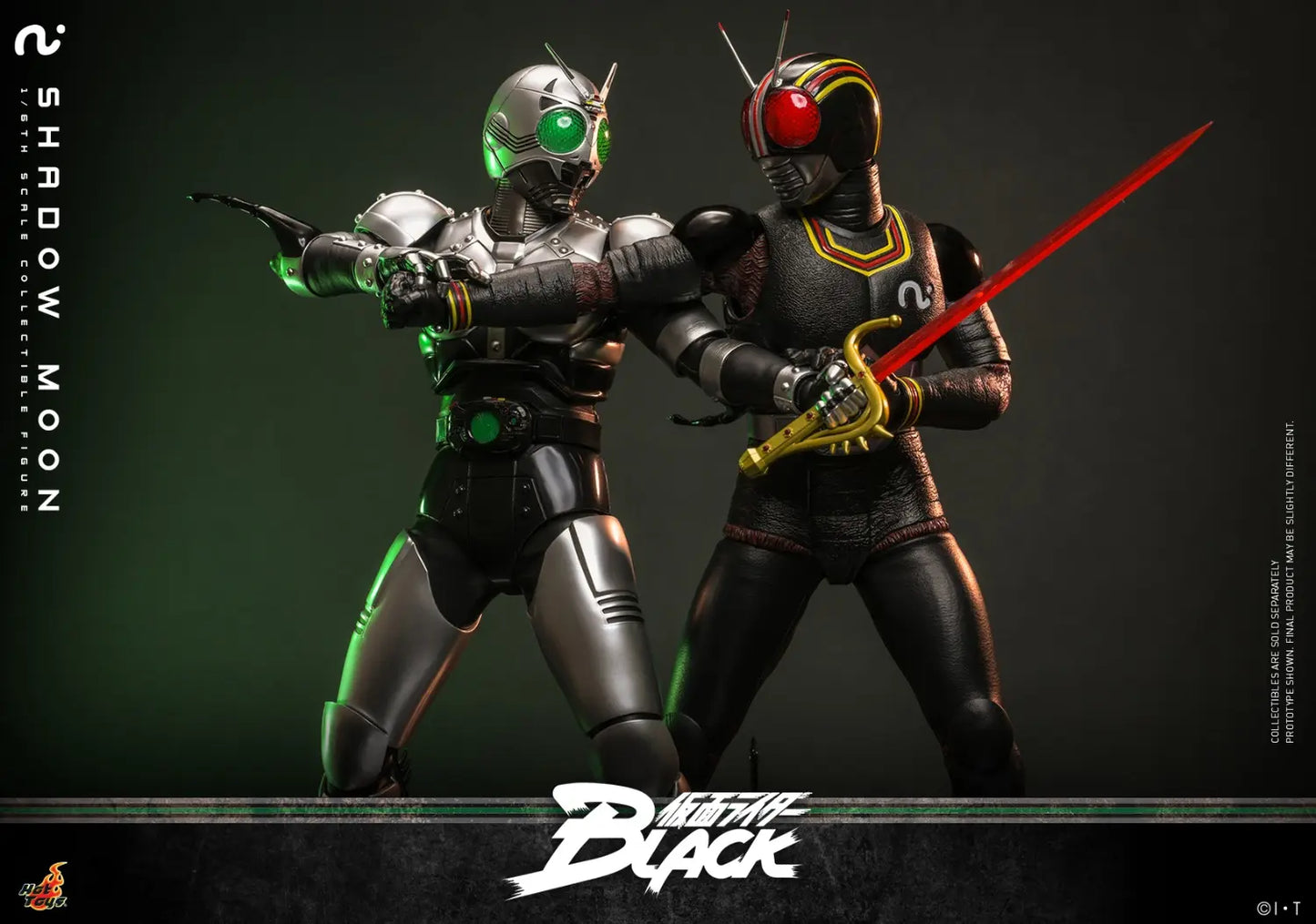 Kamen Rider Hot Toys Kamen Rider Black TMS158 Licensed Action Figure