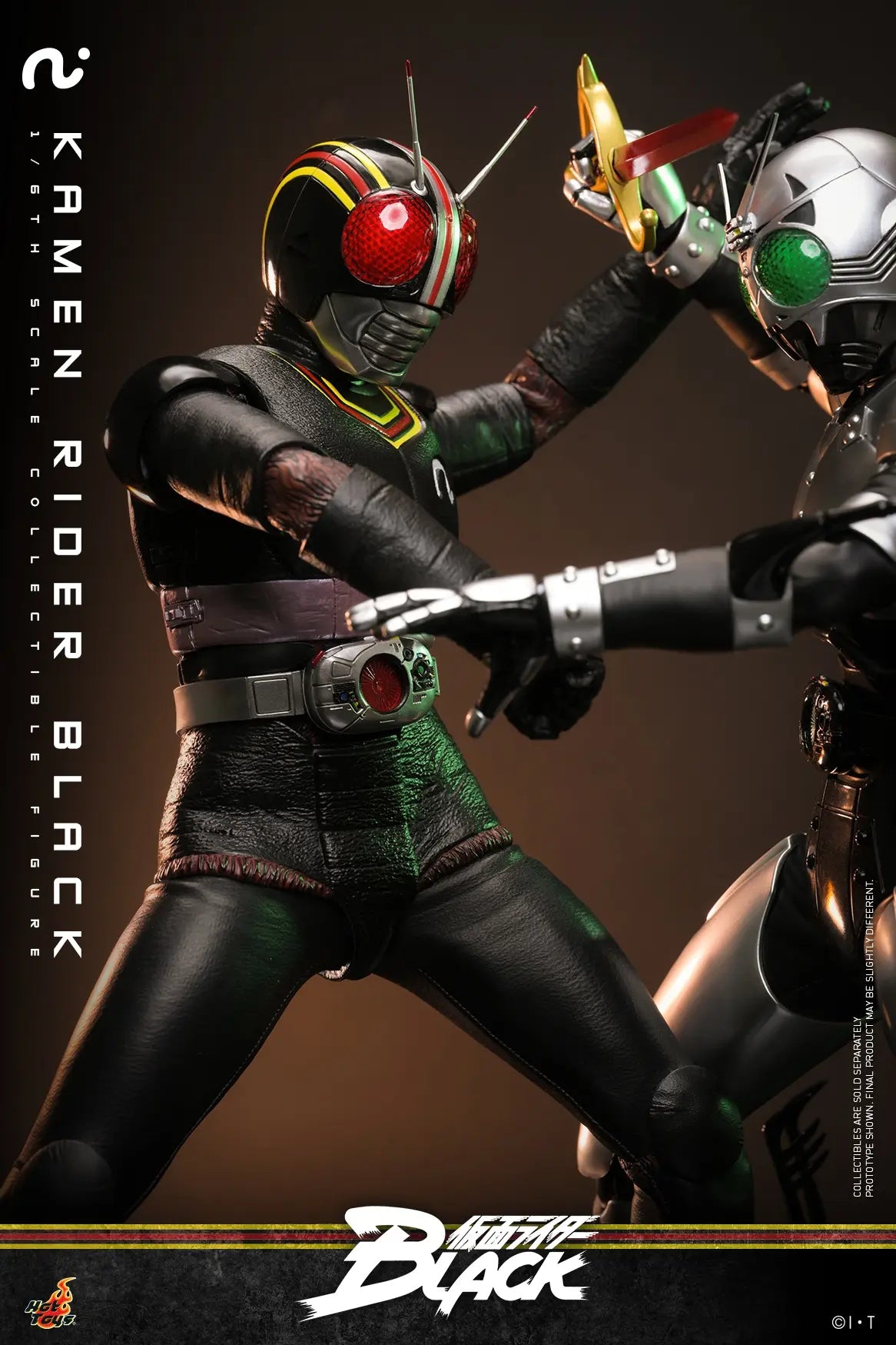Kamen Rider Hot Toys Kamen Rider Black TMS158 Licensed Action Figure