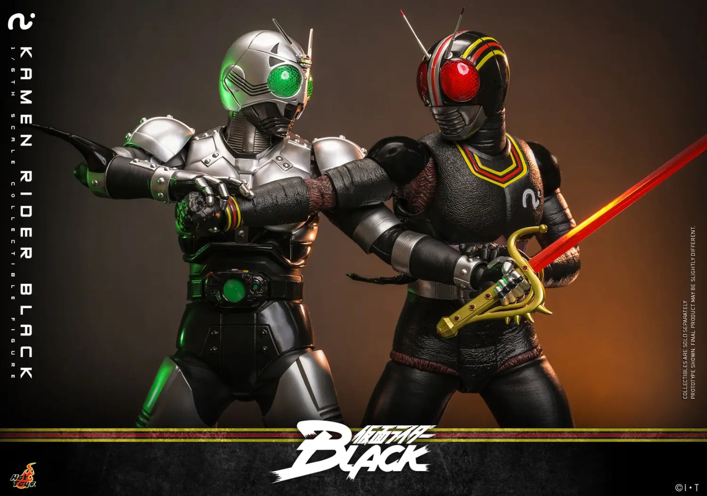 Kamen Rider Hot Toys Kamen Rider Black TMS158 Licensed Action Figure