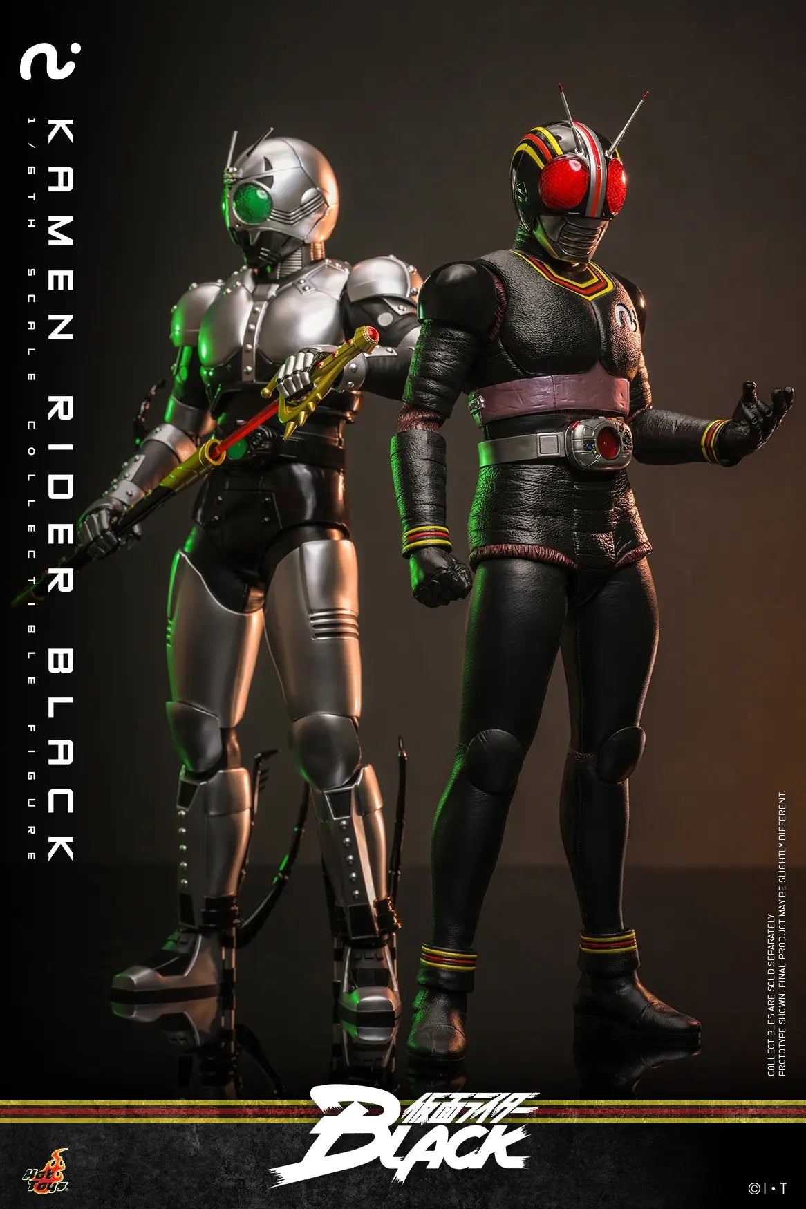 Kamen Rider Hot Toys Kamen Rider Black TMS158 Licensed Action Figure