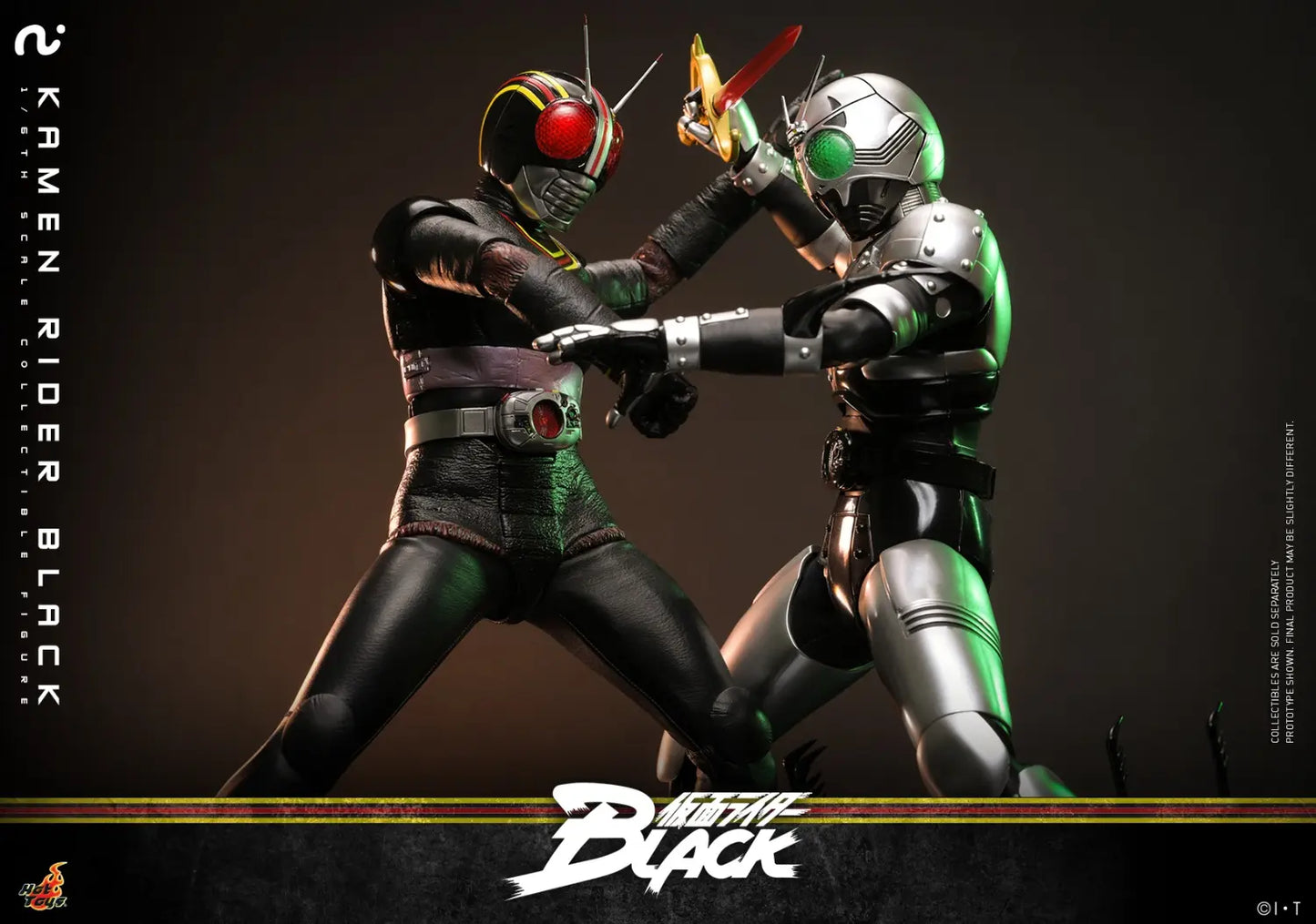 Kamen Rider Hot Toys Kamen Rider Black TMS158 Licensed Action Figure