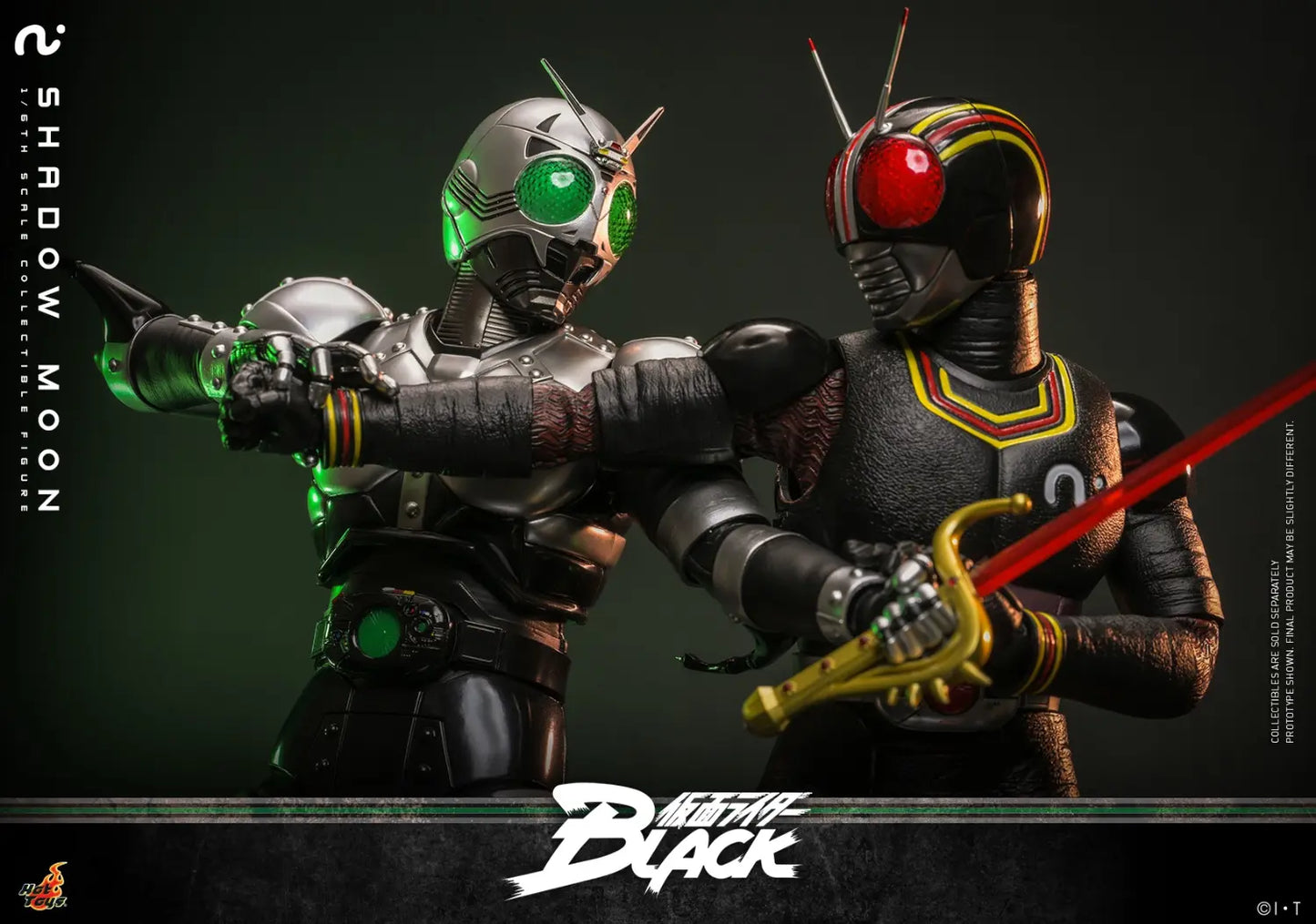 Kamen Rider Hot Toys Kamen Rider Black TMS158 Licensed Action Figure