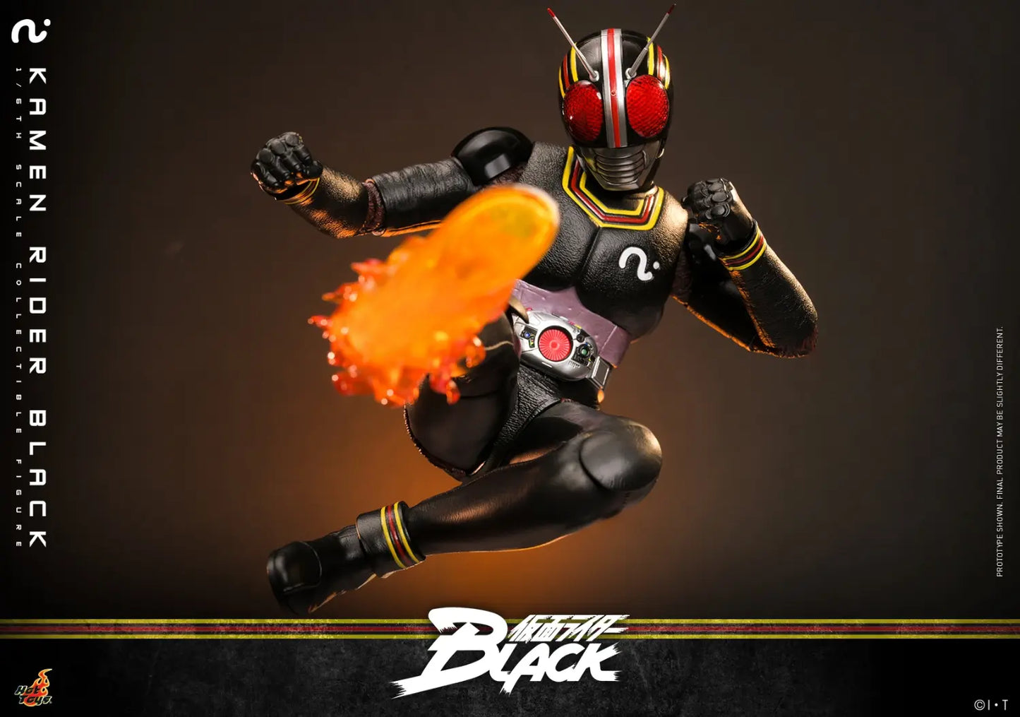 Kamen Rider Hot Toys Kamen Rider Black TMS158 Licensed Action Figure