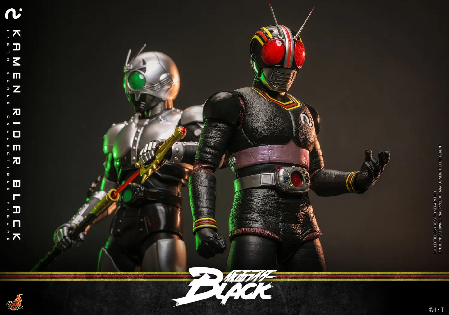 Kamen Rider Hot Toys Kamen Rider Black TMS158 Licensed Action Figure