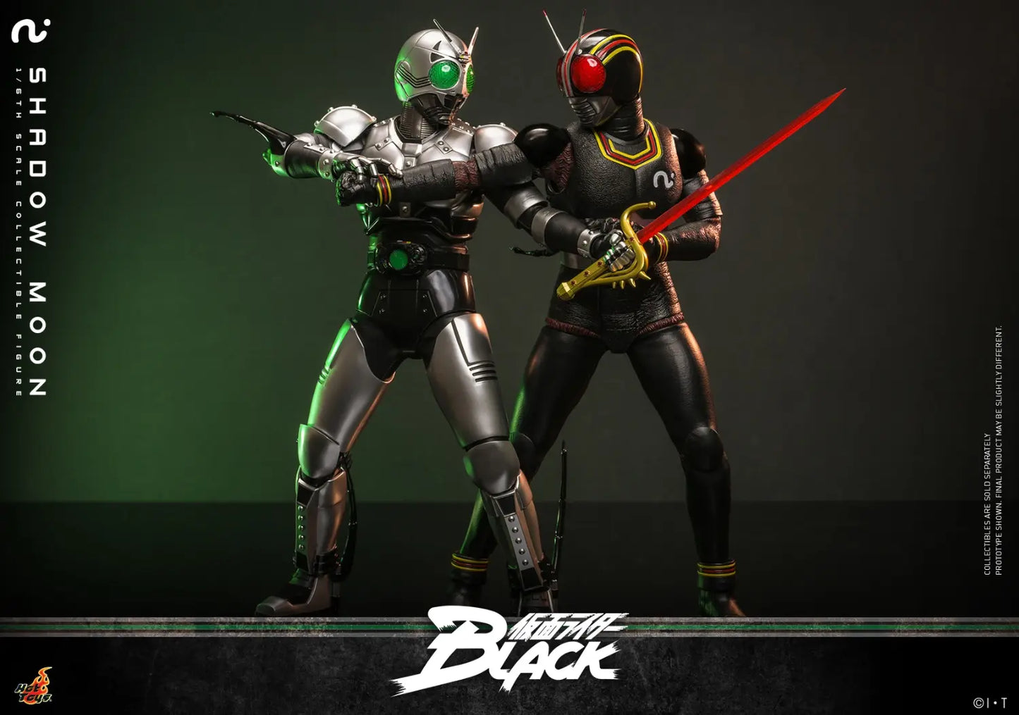 Kamen Rider Hot Toys Kamen Rider Black TMS158 Licensed Action Figure