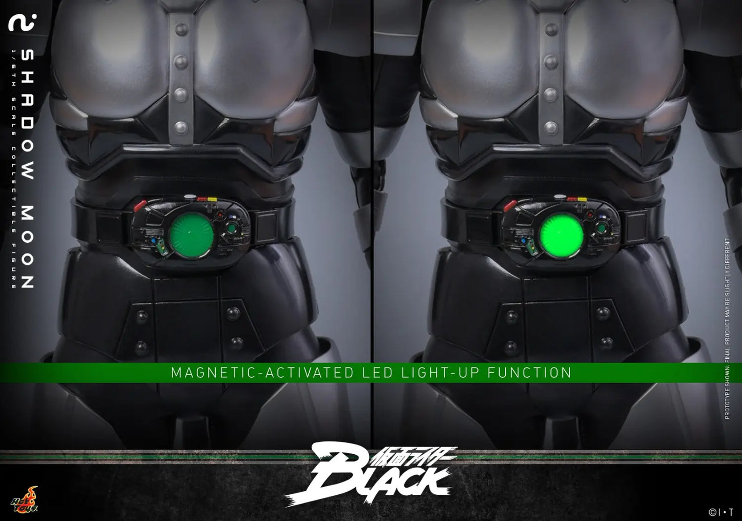 Kamen Rider Hot Toys Kamen Rider Shadow Moon TMS159 Licensed Action Figure