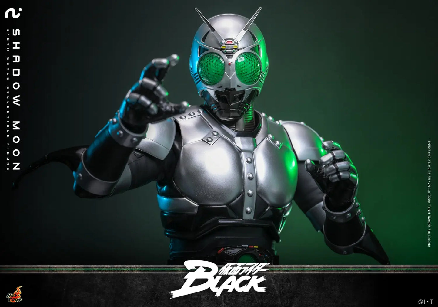 Kamen Rider Hot Toys Kamen Rider Shadow Moon TMS159 Licensed Action Figure