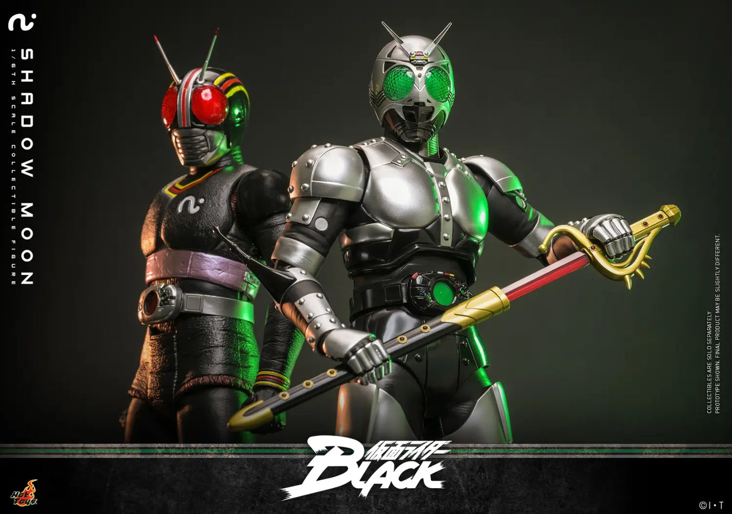 Kamen Rider Hot Toys Kamen Rider Shadow Moon TMS159 Licensed Action Figure