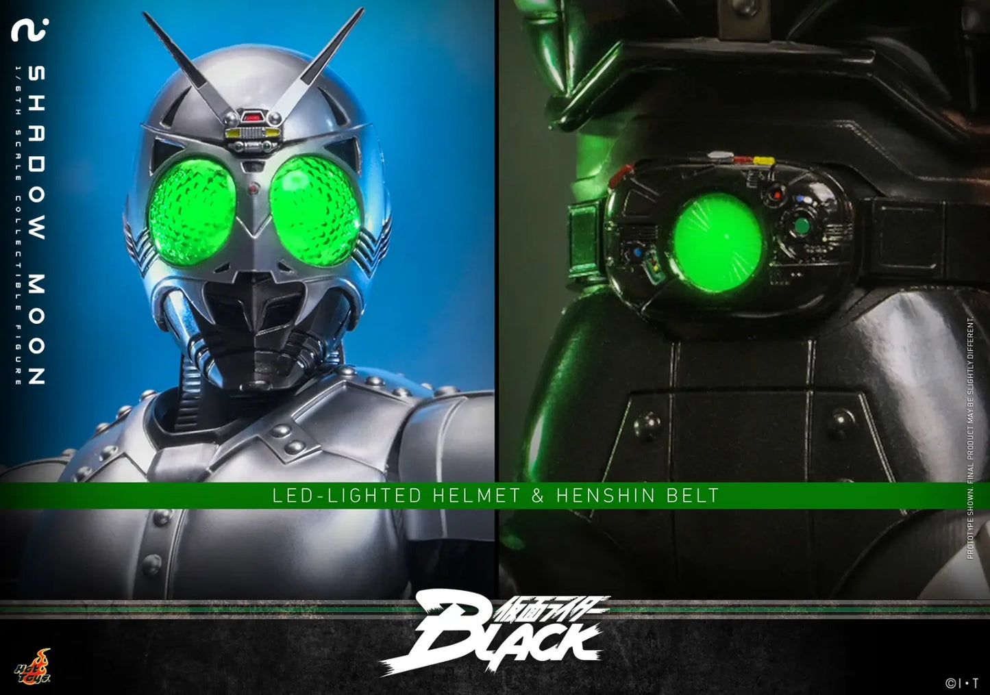 Kamen Rider Hot Toys Kamen Rider Shadow Moon TMS159 Licensed Action Figure