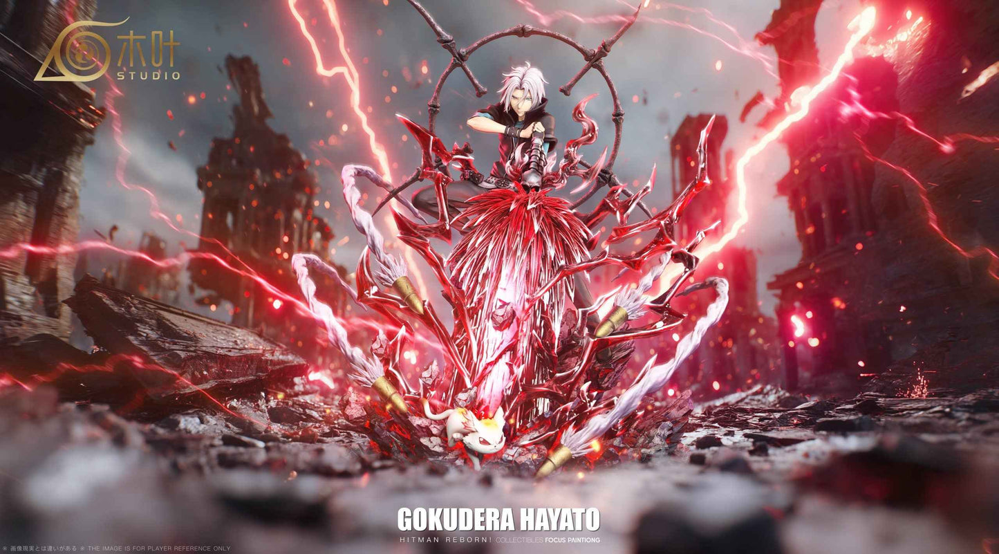 Katekyo Hitman Reborn Konoha Studio Hayato Gokudera Resin Statue