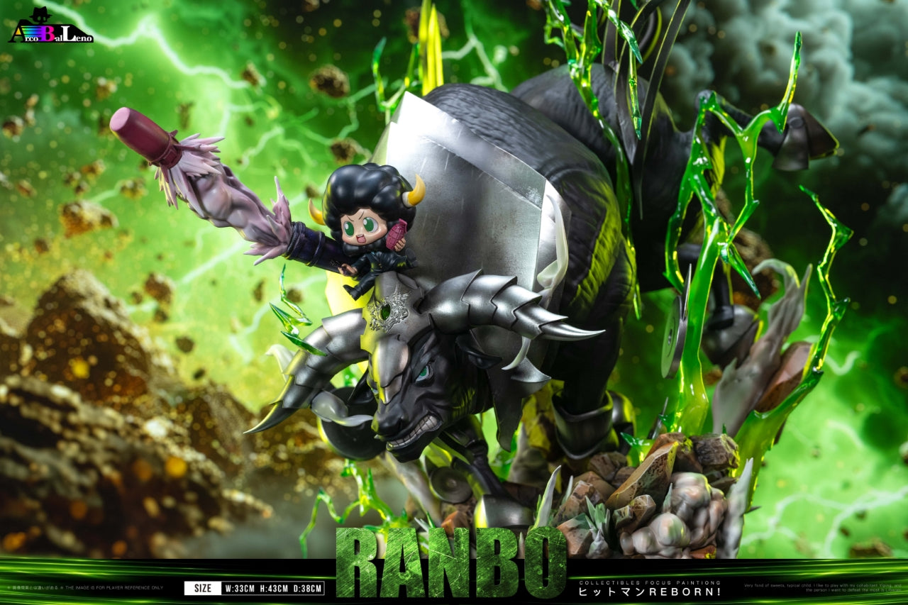 Katekyo Hitman Reborn Arcobaleno Studio Lambo Resin Statue