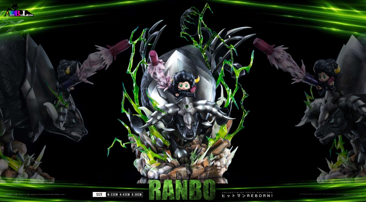 Katekyo Hitman Reborn Arcobaleno Studio Lambo Resin Statue