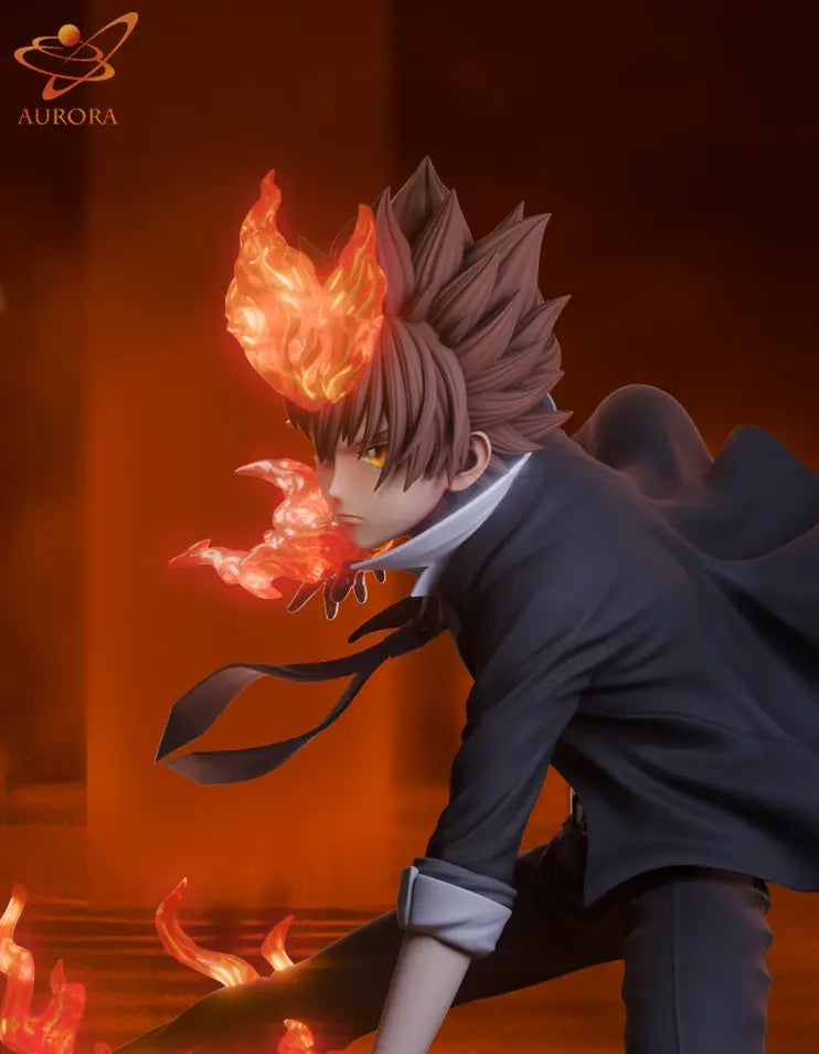 Katekyo Hitman Reborn Aurora Studio Tsunayoshi Sawada Resin Statue