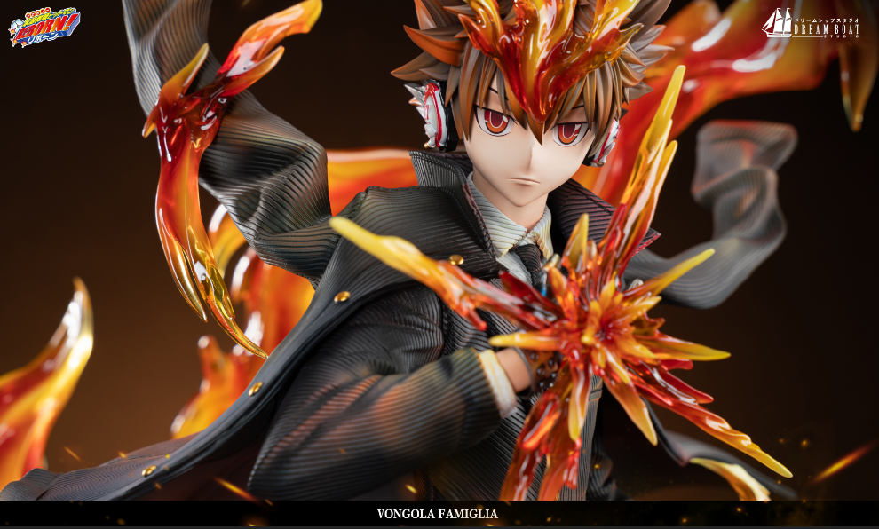 Katekyo Hitman Reborn Dream Boat Studio Sawada Tsunayoshi Resin Statue