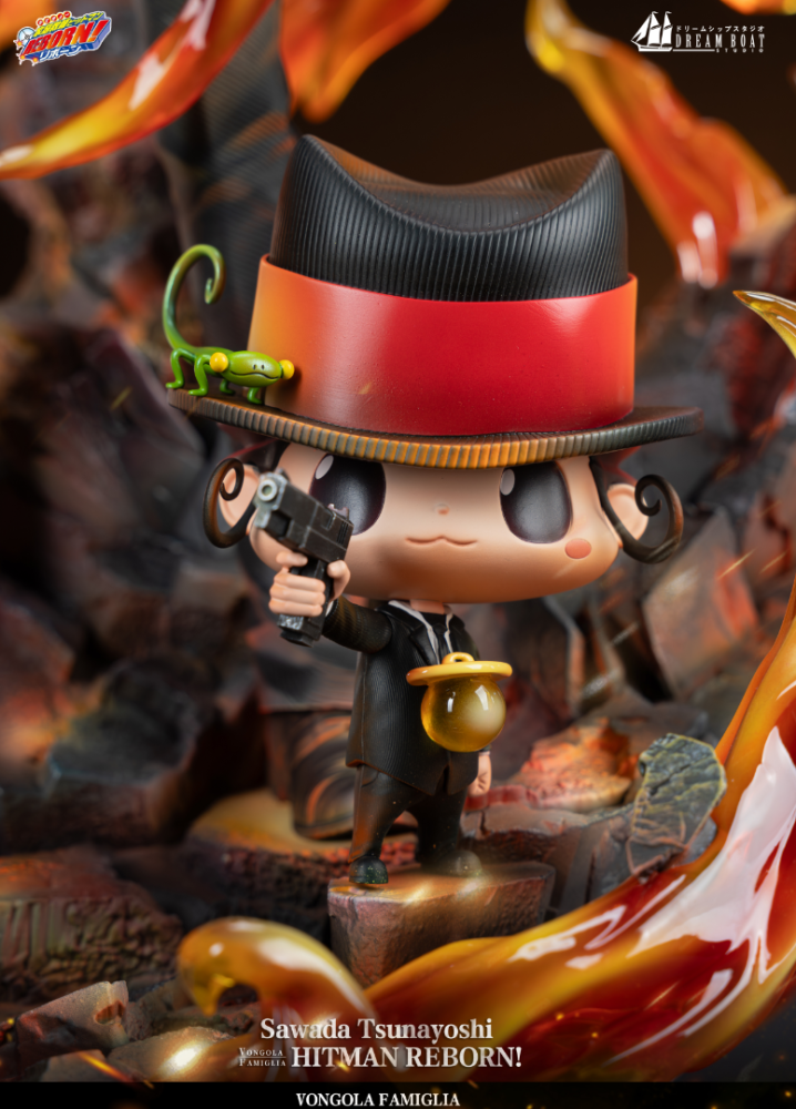 Katekyo Hitman Reborn Dream Boat Studio Sawada Tsunayoshi Resin Statue