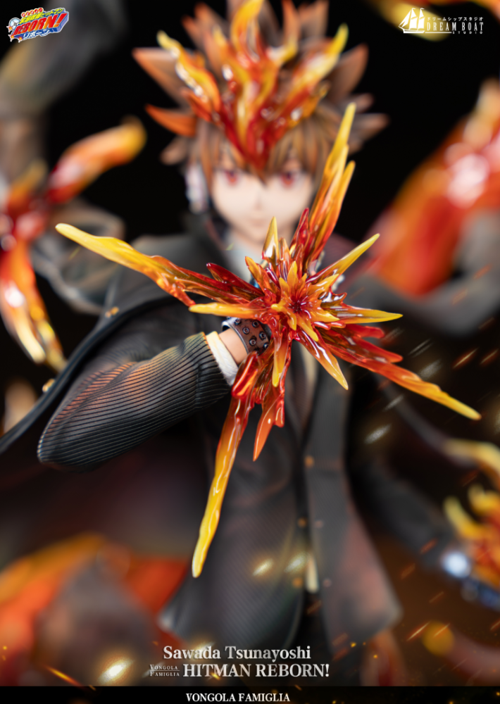 Katekyo Hitman Reborn Dream Boat Studio Sawada Tsunayoshi Resin Statue