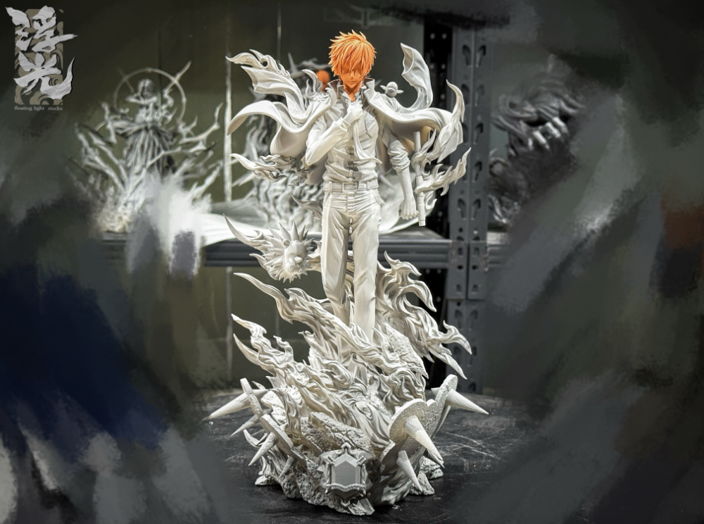 Katekyo Hitman Reborn Floating Light Studio Kyoya Hibari 1/6 Resin Statue