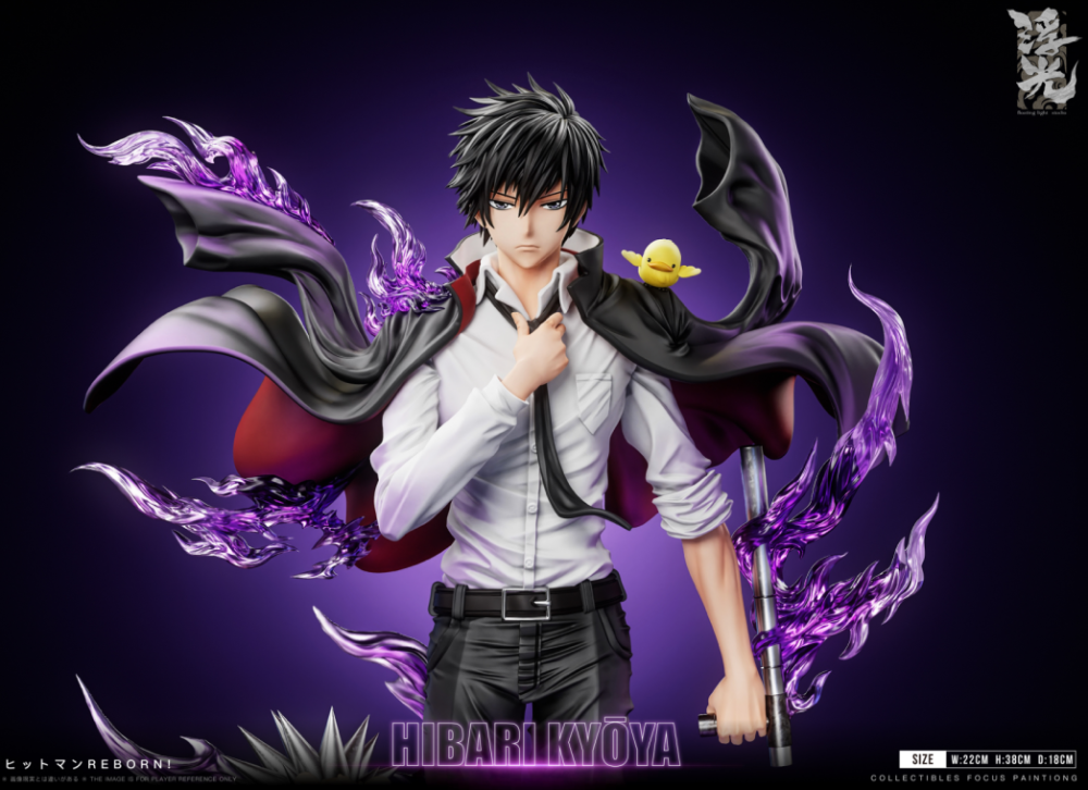Katekyo Hitman Reborn Floating Light Studio Kyoya Hibari 1/6 Resin Statue