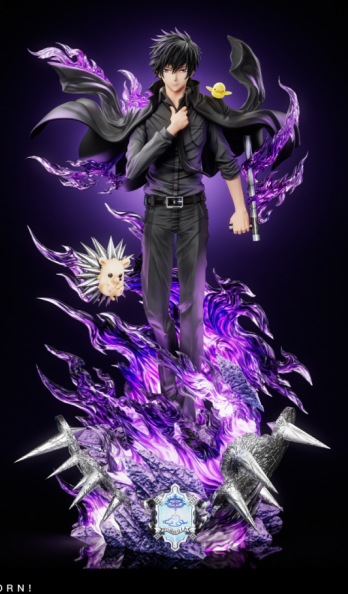 Katekyo Hitman Reborn Floating Light Studio Kyoya Hibari 1/6 Resin Statue