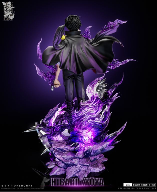 Katekyo Hitman Reborn Floating Light Studio Kyoya Hibari 1/6 Resin Statue